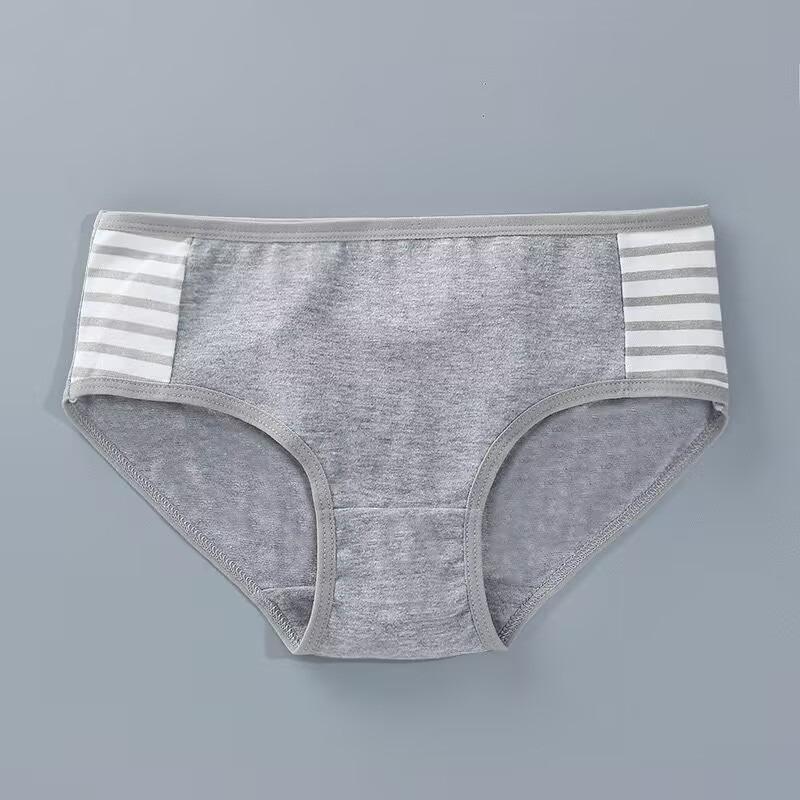 Хлопковые летние трусы с низкой талией для девочек, детские хлопковые летние трусы, хлопковое студенческое нижнее белье для девочек