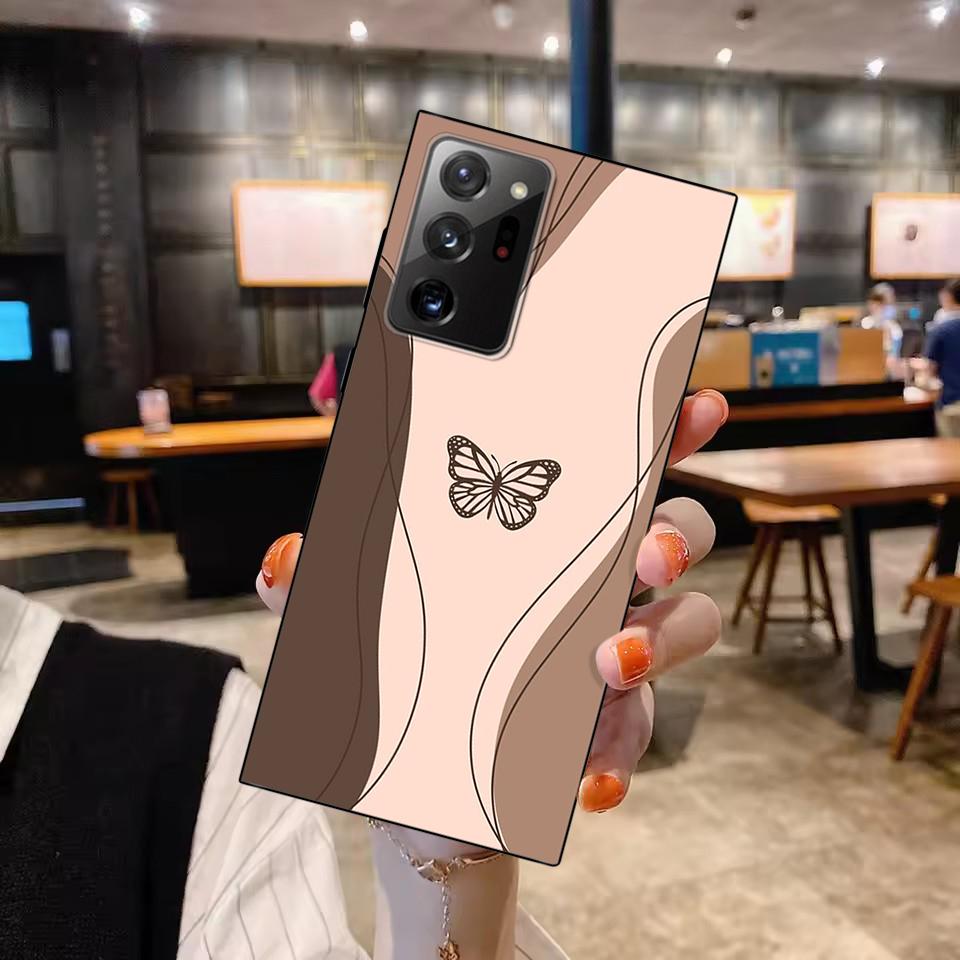 Чехол для Samsung Galaxy Note 20 Ultra Цветной Покрашенный Мягкий Жидкий Силикон Чехол для Телефона Для Samsung Galaxy Note 20 Чехлы Note20