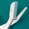 Professional Stainless Steel Eyebrow Trimmer Scissor With Comb For Women Beauty Eyebrow Shaver Makeup Tools