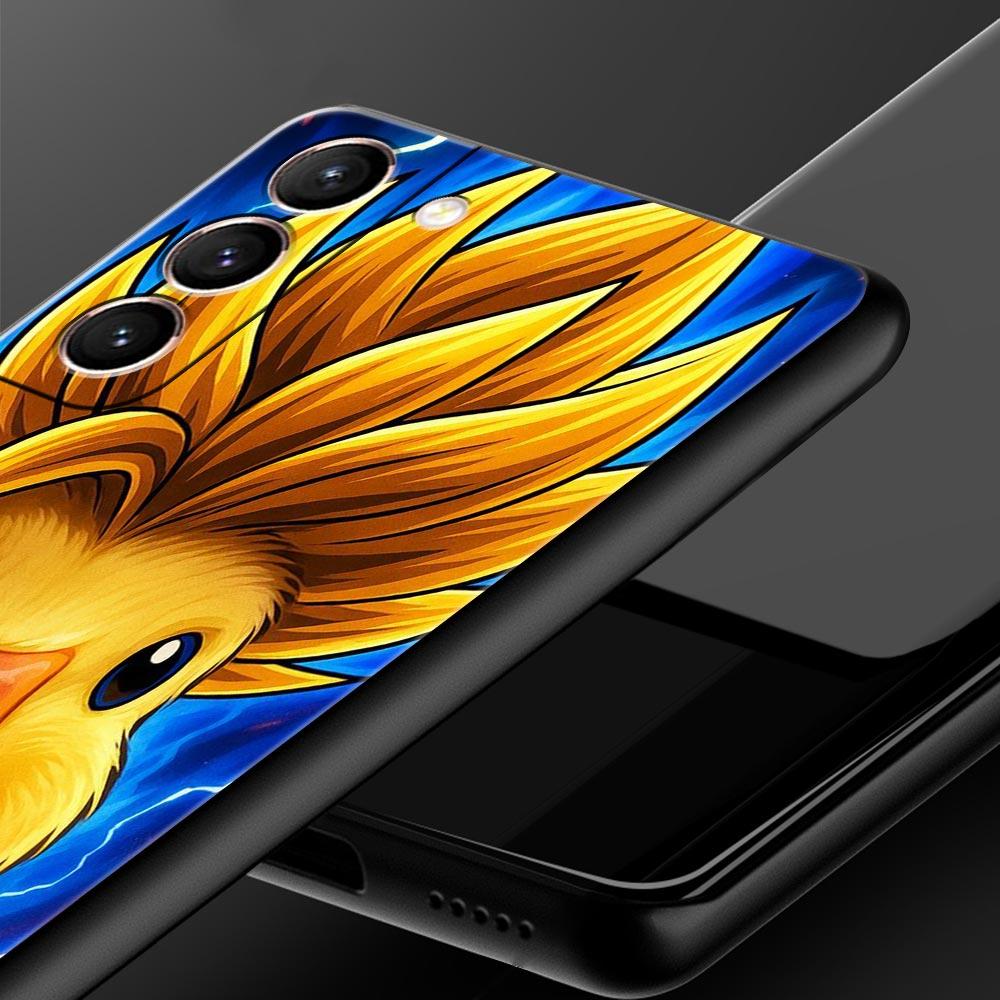 Мультяшная утка Чехол для телефона для Samsung Galaxy S26 S25 S24 S23 S22 S20 S21 FE Ultra S25 Edge Plus 5G Мягкий ТПУ Чехол Сумка Fundas