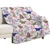 Плед Gardenflower Теплый плед Подарок на годовщину