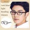 HD Anti-blue Light Anti-fatigue Reading Glasses for Men and Women Fashion Ultra-light Portable Reading Glasses