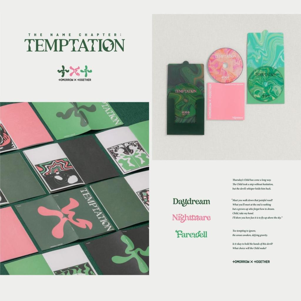 TXT THE NAME CHAPTER : TEMPTATION Album