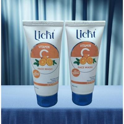 Очищающее средство для лица с витамином С. Упаковка из 2 шт.. Лихт. Продукт MORVIN