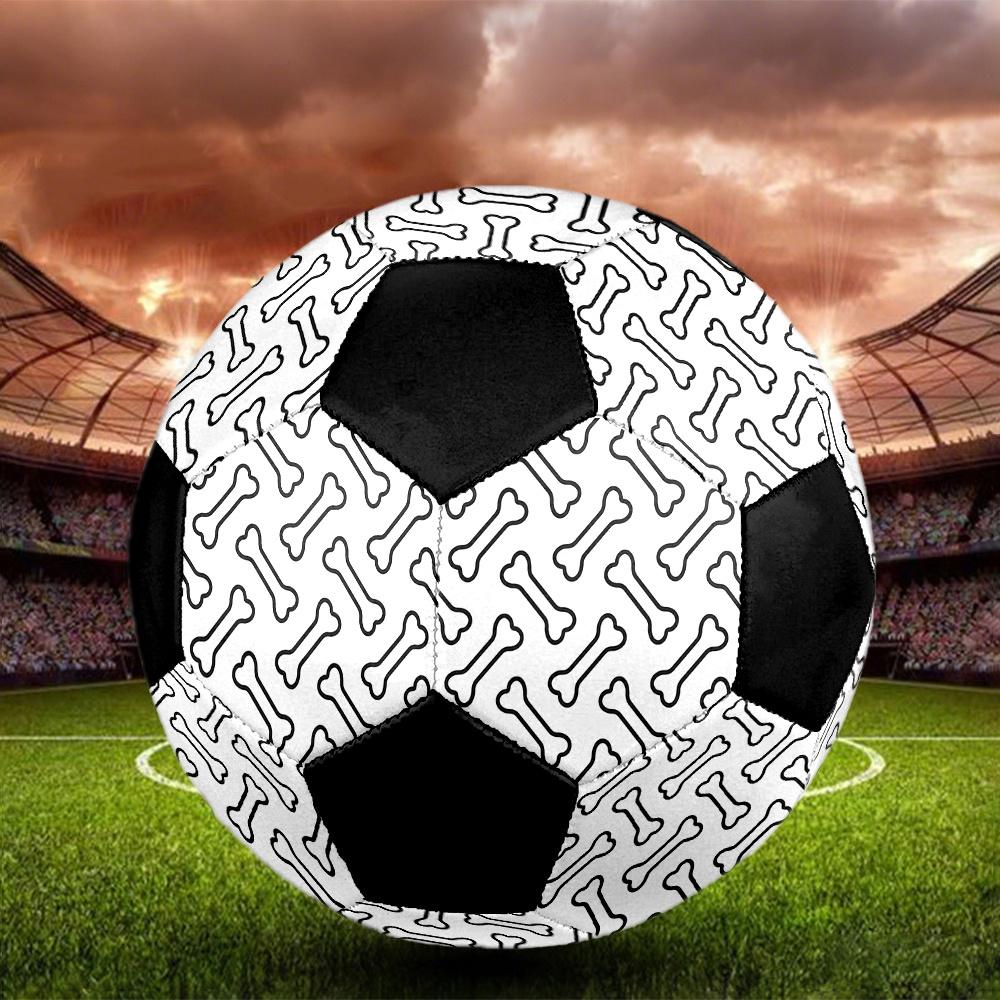 1PC Bone Soccer Ball Size 5 Football Machine Sewn Indoor/Outdoor Universal Football Gift W66