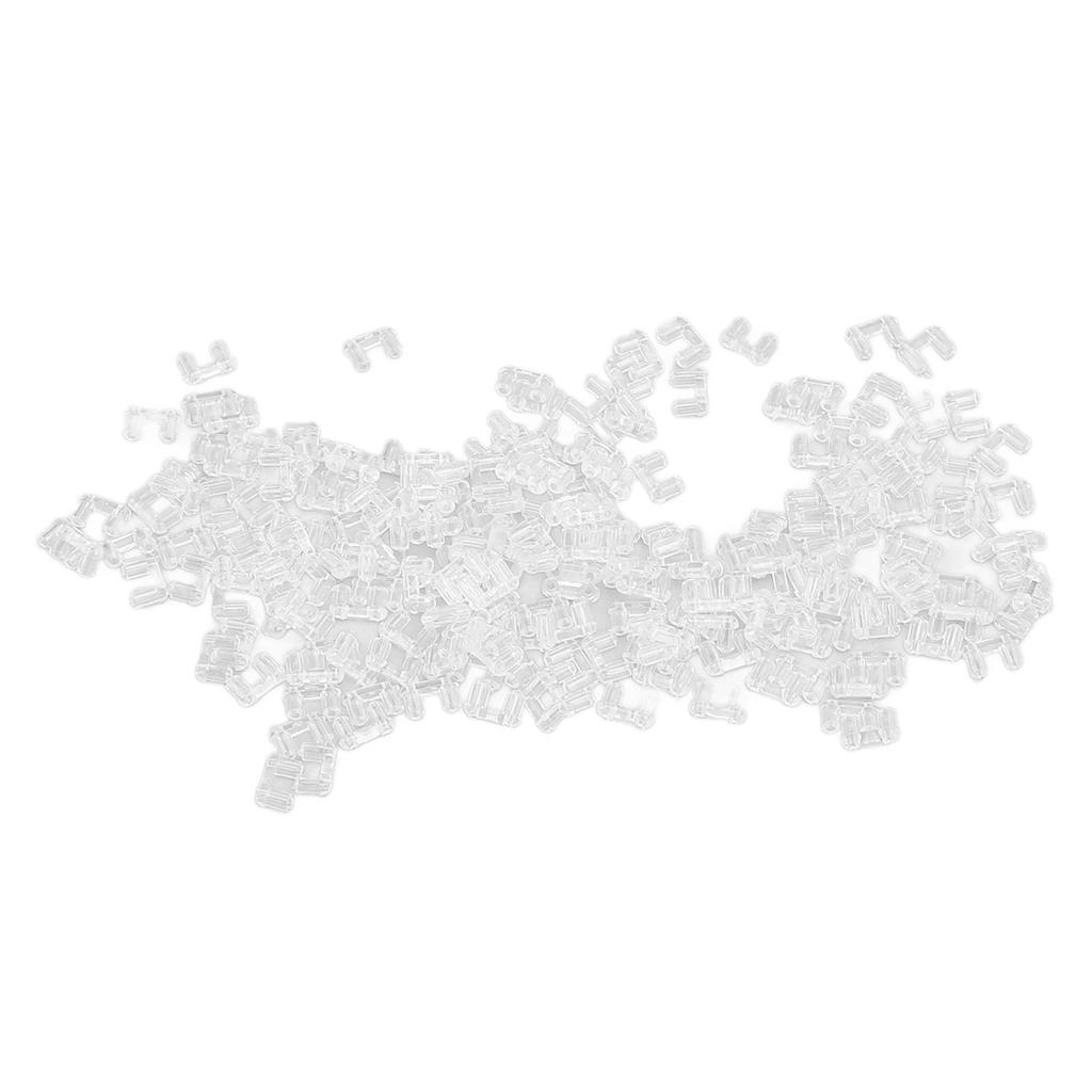 200 шт. компрессионные чехлы для очков без оправы прозрачные пластиковые аксессуары для фиксации инструменты оправы без оправы Mou