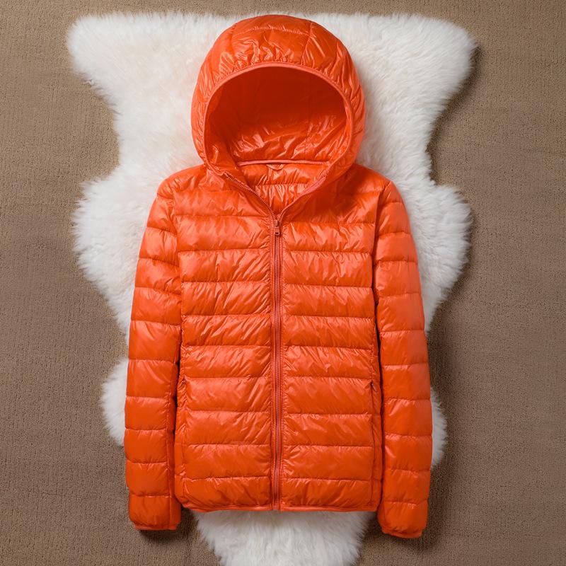 Women Puffer Jacket Plus Size 5XL 6XL 7XL 2026 New Spring Autumn Female Ultra Lightweight Packable Hooded Down Coats
