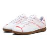 PUMA Attacanto Comfortable And Lightweight Abrasion Resistant Balance Low top Kids' Soccer Shoes White Red Kids' 107482-04