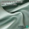 Простыня на резинке из натурального 100% шелка с резинками, однотонный чехол для матраса, роскошные гладкие простыни, нескользящая простыня 160/200