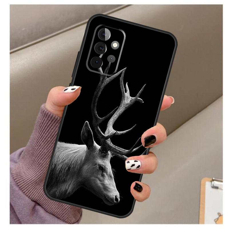 Чехол Олень для Samsung Galaxy A56 A16 A26 A36 A06 A52 A53 A33 A13 A34 A54 A14 A15 A35 A55 A22 A32