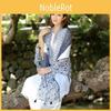Summer Ethnic Womens Shawl Versatile Beach Scarf Travel Protection Dustproof