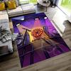 Plants Vs. Zombies Floor Mat Suitable for Decorate room Study room Balcony Bedrooms Anti-slip Rug Anime Office Decor