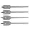 4Pcs Flat Wood Drill Bit Set High Carbon Steel Spade Boring Woodworking Tools 22mm
