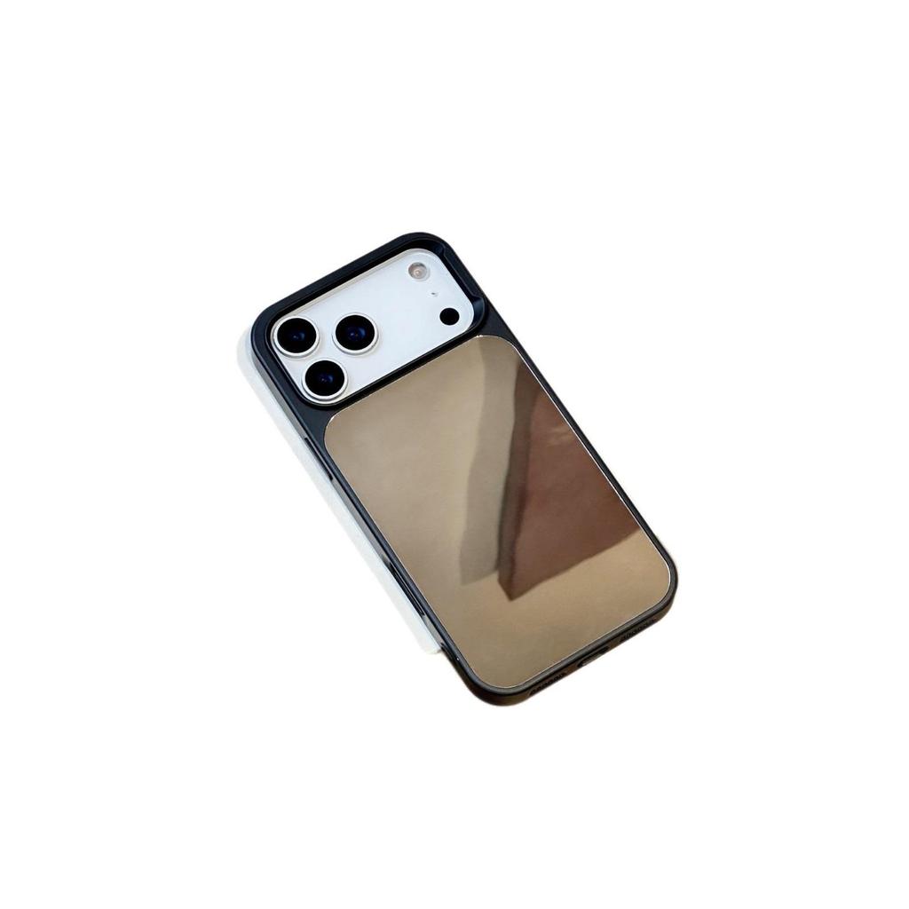Акриловый Зеркальный Чехол для Телефона Apple iPhone 17/16/15/14 - Защитный Чехол-Зеркало для Макияжа
