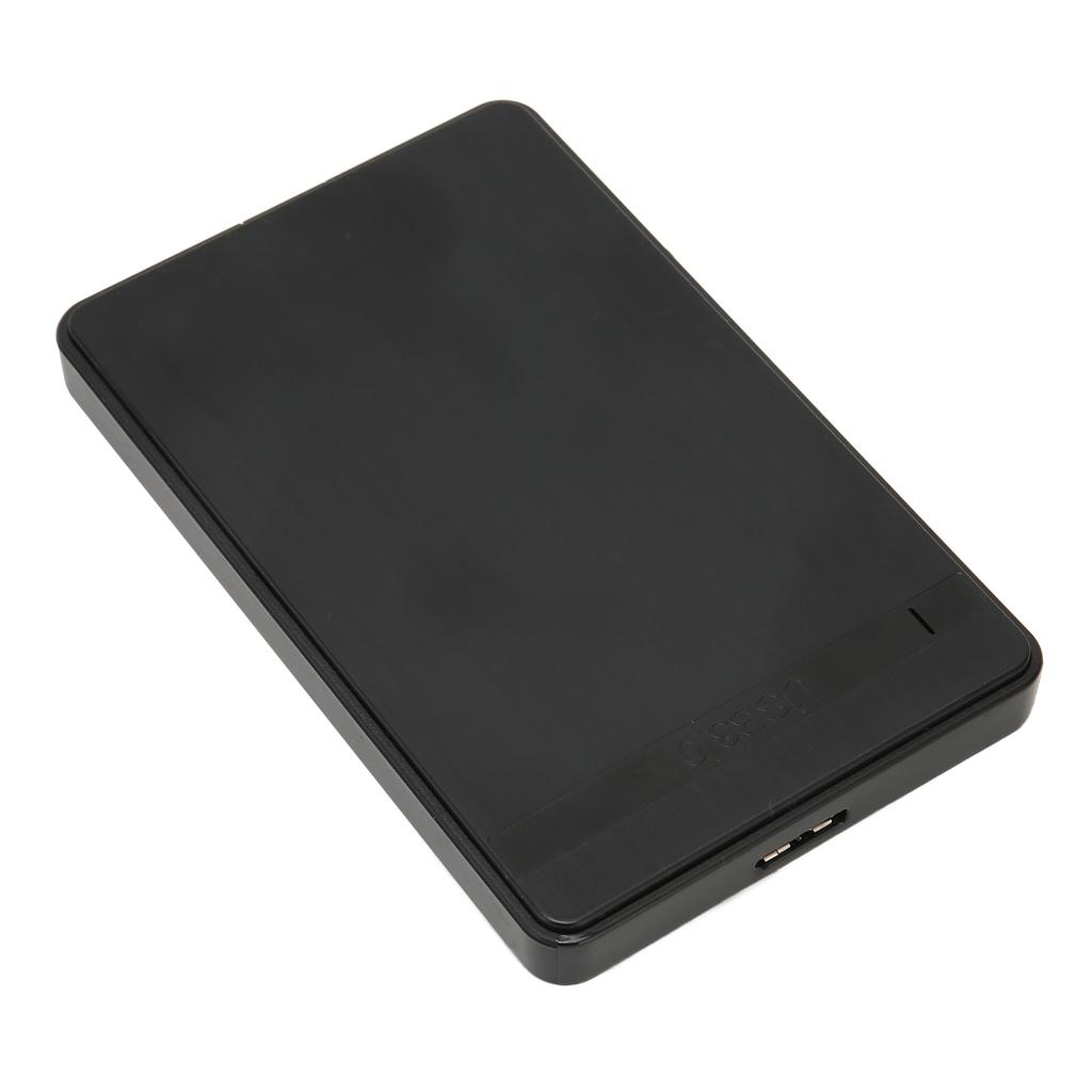 SATA SSD Enclosure 2.5 Inch 1000GB Supported Plug and Play Strong ABS Hard Drive Enclosure for