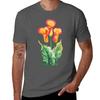 Watercolor Calla Lily Tshirt Minimalist Casual Short Sleeve Top