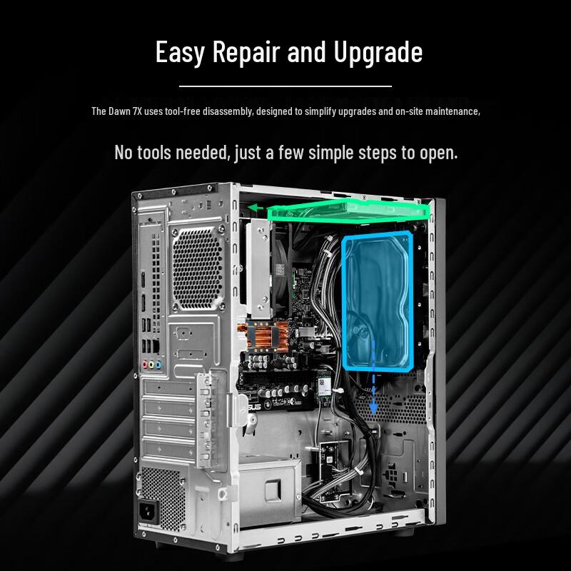 ASUS Dawn 7X Desktop PC & 23.8-inch Monitor Bundle (CN version)