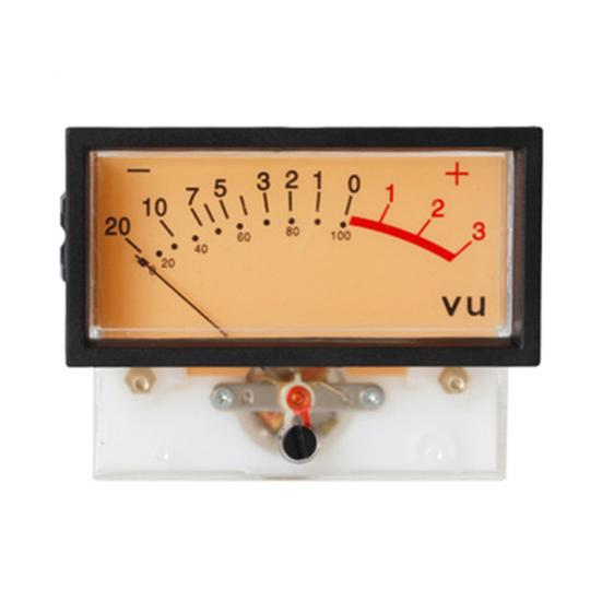 High Precision Backlight TN-73 VU Ammeter DB Power Discharge Flat Meter Mixer