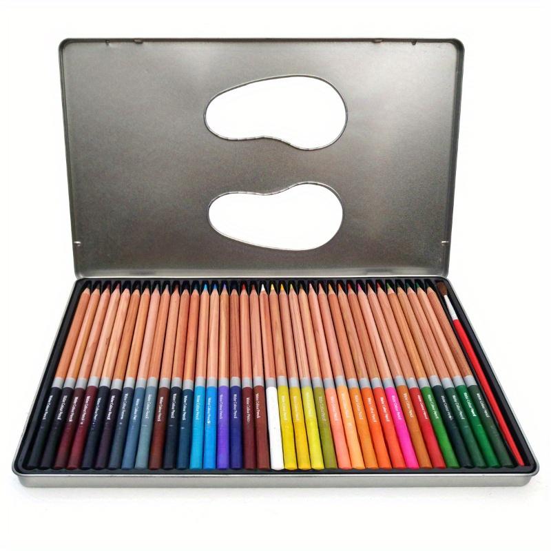 36/48 шт. набор цветных карандашей, акварельные карандаши для рисования с футлярами, профессиональные принадлежности для рисования эскизов, товары для рукоделия