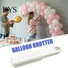 Balloon Knotting Device 3D Printed Knotter Tool, Lightweight Tying Helper for Latex Balloons, Fast Aid Kids, Adults, Party Setups
