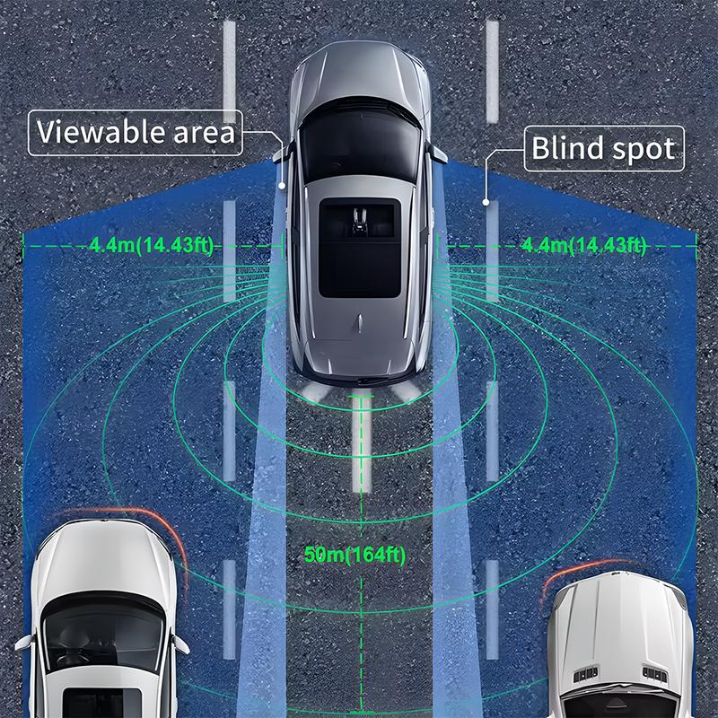 24Ghz Millimeter Wave Radar BSD Blind Spot Detection System Change Lane Safer BSM Blind Spot Monitoring Assist Drive