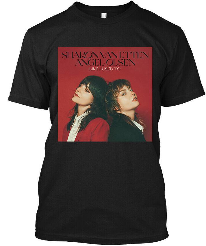 Limited New Angel Olsen and Sharon Van Etten Like I Used To Music T-Shirt S-4XL