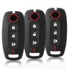 Силиконовый защитный чехол для ключа, держатель для Nissan X-trail t33 Kicks Qashqai J12 Juke Teana Altima Ariya 2023 2024 Remote