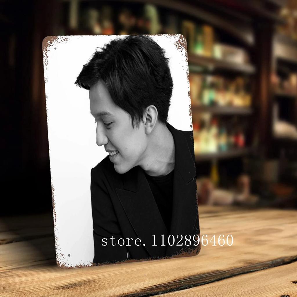 Димаш Кудайберген Таблички и Знаки настенный декор Винтажные жестяные знаки Капитан Металлический плакат Декор для бара паба клуба Настенное украшение