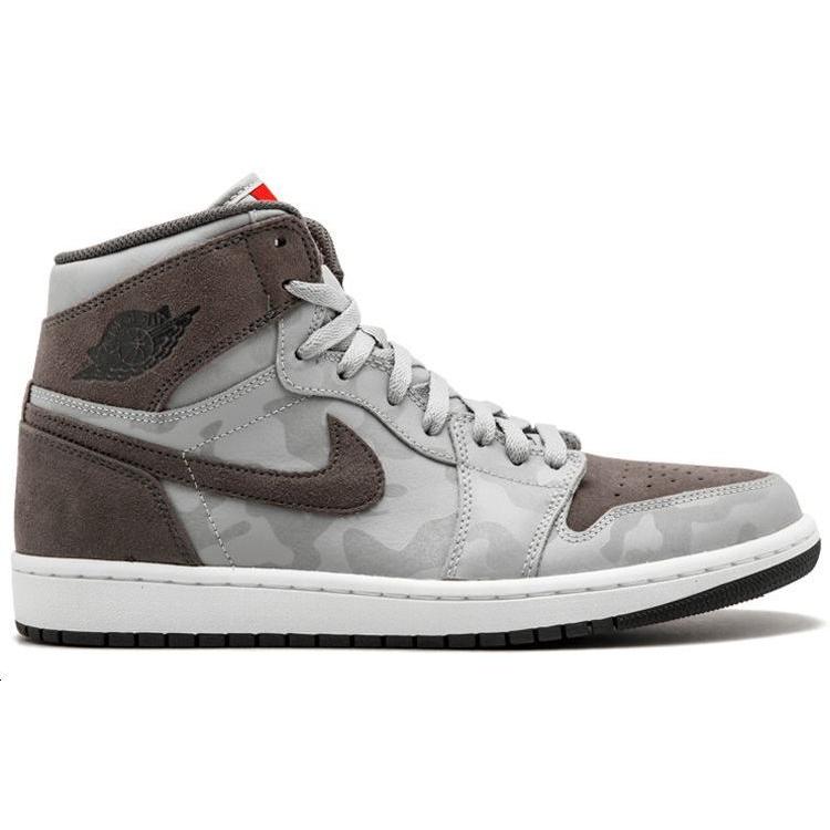 Jordan 1 Ретро Высокие Камуфляж 3M Серый Волк AA3993-027