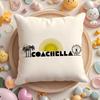 Чехол на подушку Музыкальный фестиваль Coachella Плюшевая ткань Мягкий Двусторонний Печатный Диван Теплый Зимний Домашний Подарок Наволочка