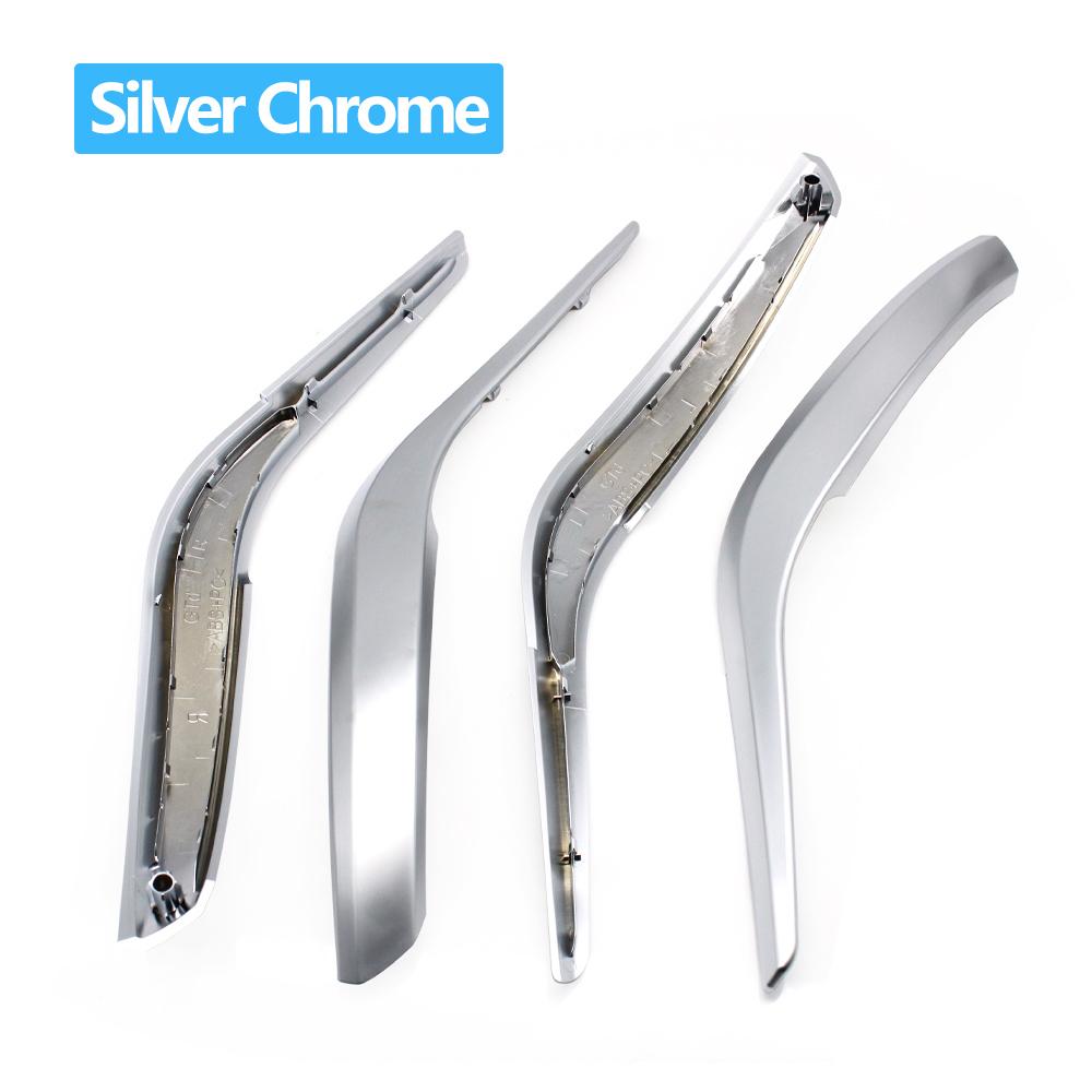 4PCS Set Car Interior Door Front Rear Left Right Pull Handle Outer Cover Trim For BMW X1 E84