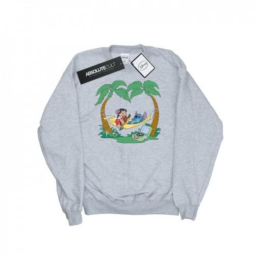 Disney Mens Lilo And Stitch Play Some Music Sweatshirt
