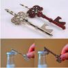 Vintage Key Shaped Bottle Opener - Creative Multitool, Cool Keychain Accessory for Men & Women