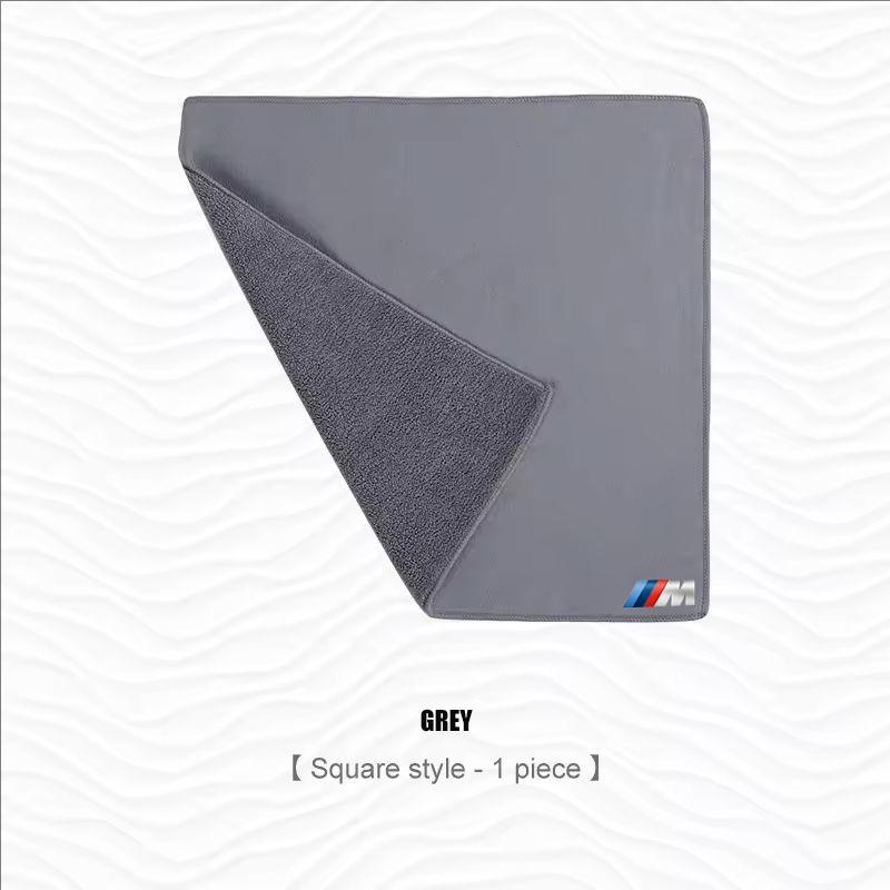 IAMS9 Microfiber Towel Car Cleaning Care Accessories /Sticker For BMW M M3 M5 M6 E36 E46 E91 F48 F25 F10 F20 F30 X1 X3 X5 Motorcycle