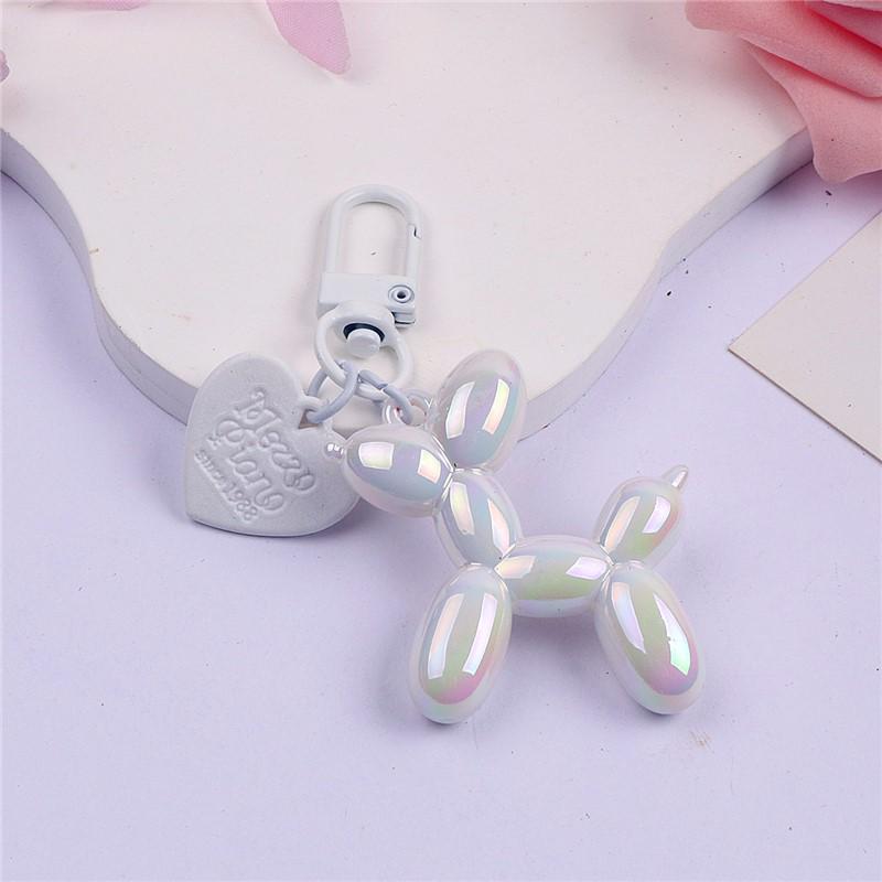 Брелок Собака из Шарика Сплав Сердце DIY Чехол для Телефона и Защитный Чехол для Наушников AirPods Подвеска.