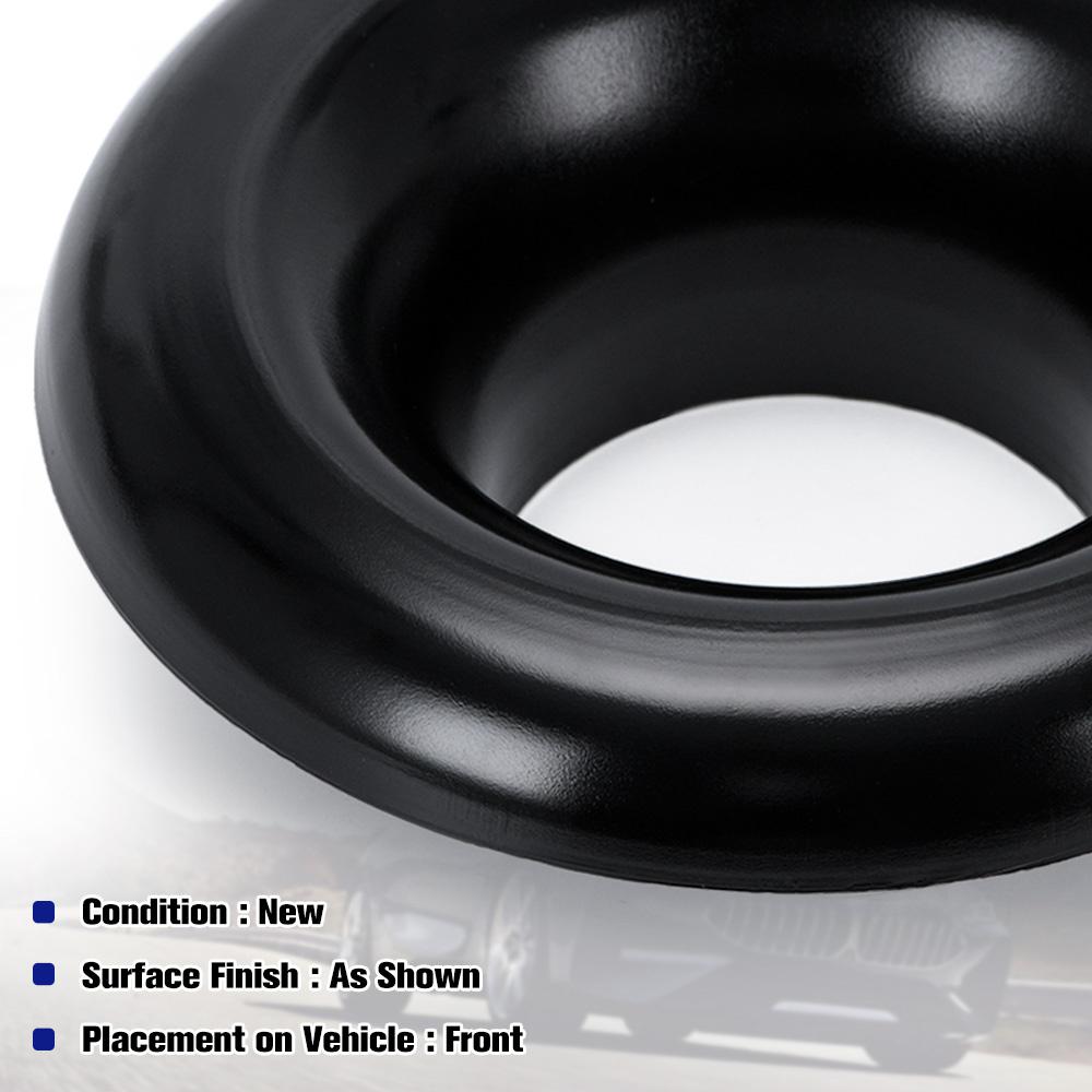 4" Впускной Адаптер Велосити Стек Колокол для Автомобиля Воздухозаборник Турбо Крышка Горна Черный