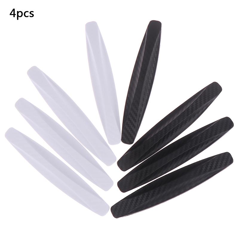 4/Pcs Car Door Protector Soft Guard Edge Corner Buffer Molding Protection Strip