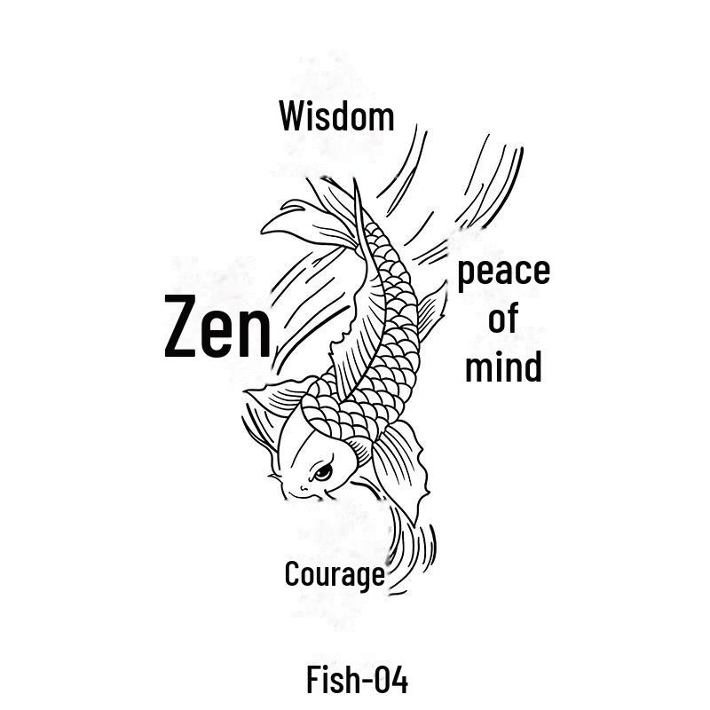 "Waterproof Semi-Permanent Herbal Tattoo Stickers for Men and Women - Durable Text Simulation Spot Tattoos"