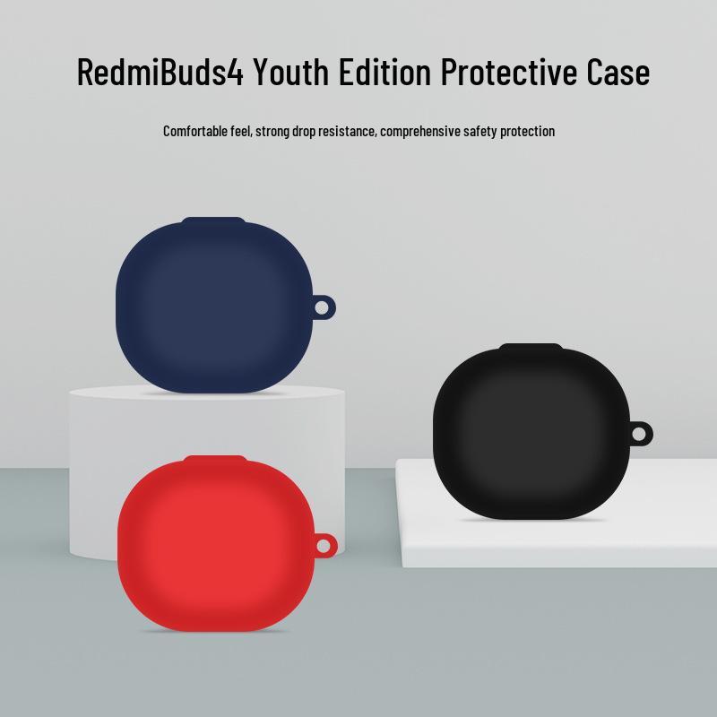 Силиконовый защитный чехол для Xiaomi Redmi Buds 4 Youth Edition