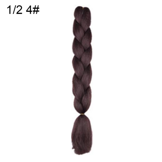 Женские Jumbo вязание крючком плетение Ombre Color Синтетические наращивания волос Kanekalon