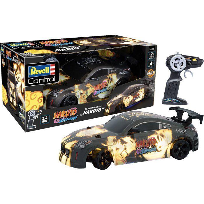 Voiture radiocommandée - REVELL Control - Drift Car RC - Naruto - 2,4 ghz - Échelle 1:18 - Dès 6 ans