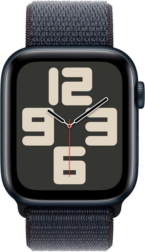 Apple Watch SE 2022 GPS 44mm Mitternacht Sport Loop Tinte (2024)
