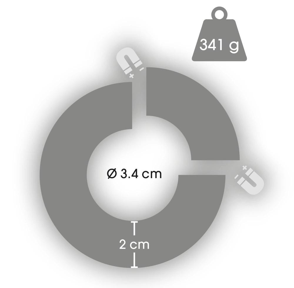 Fetish Collection - Magnetic Penis and Ball Ring 20 mm