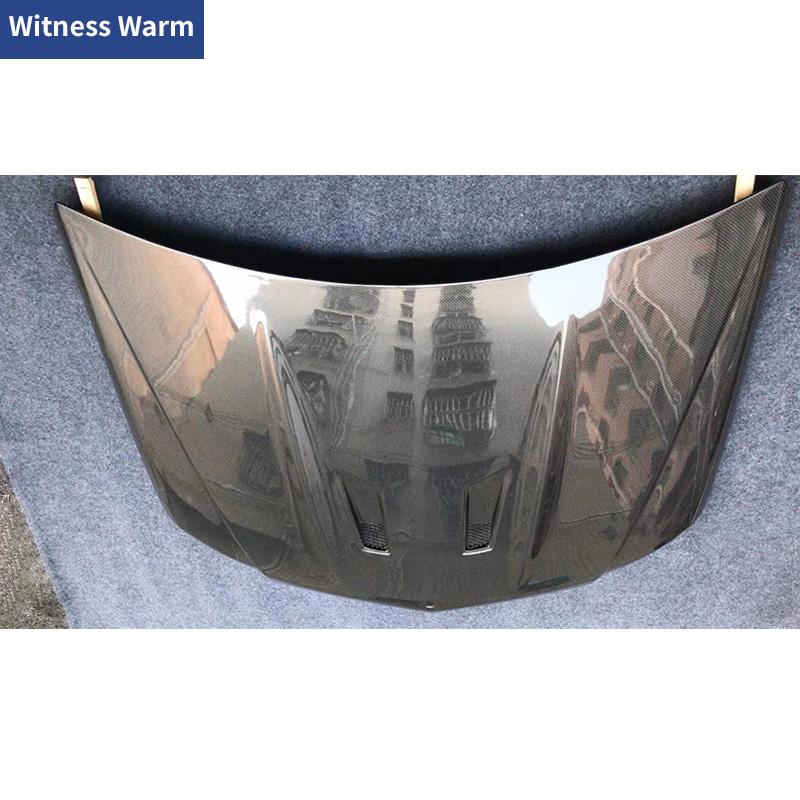 Для Mercedes Benz W204 C63 AMG Tuning 2007-2011 карбоновый/FRP комплект обвеса для крышки двигателя, капота