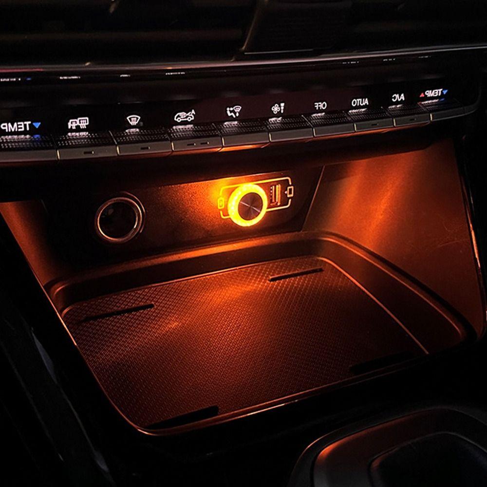 Портативные автомобильные атмосферные лампы светодиодные декоративные атмосферные лампы цветной USB окружающий свет