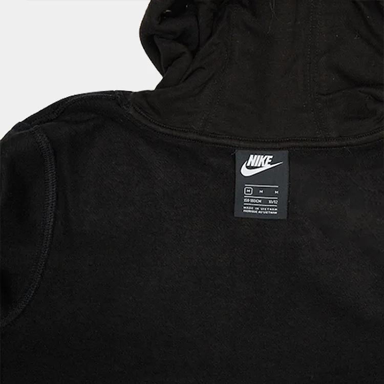 Nike Sweatshirt Kids' Apparel Black Teenagers (Unisex) Sweatshirts 3Z2B7BCKD NYN