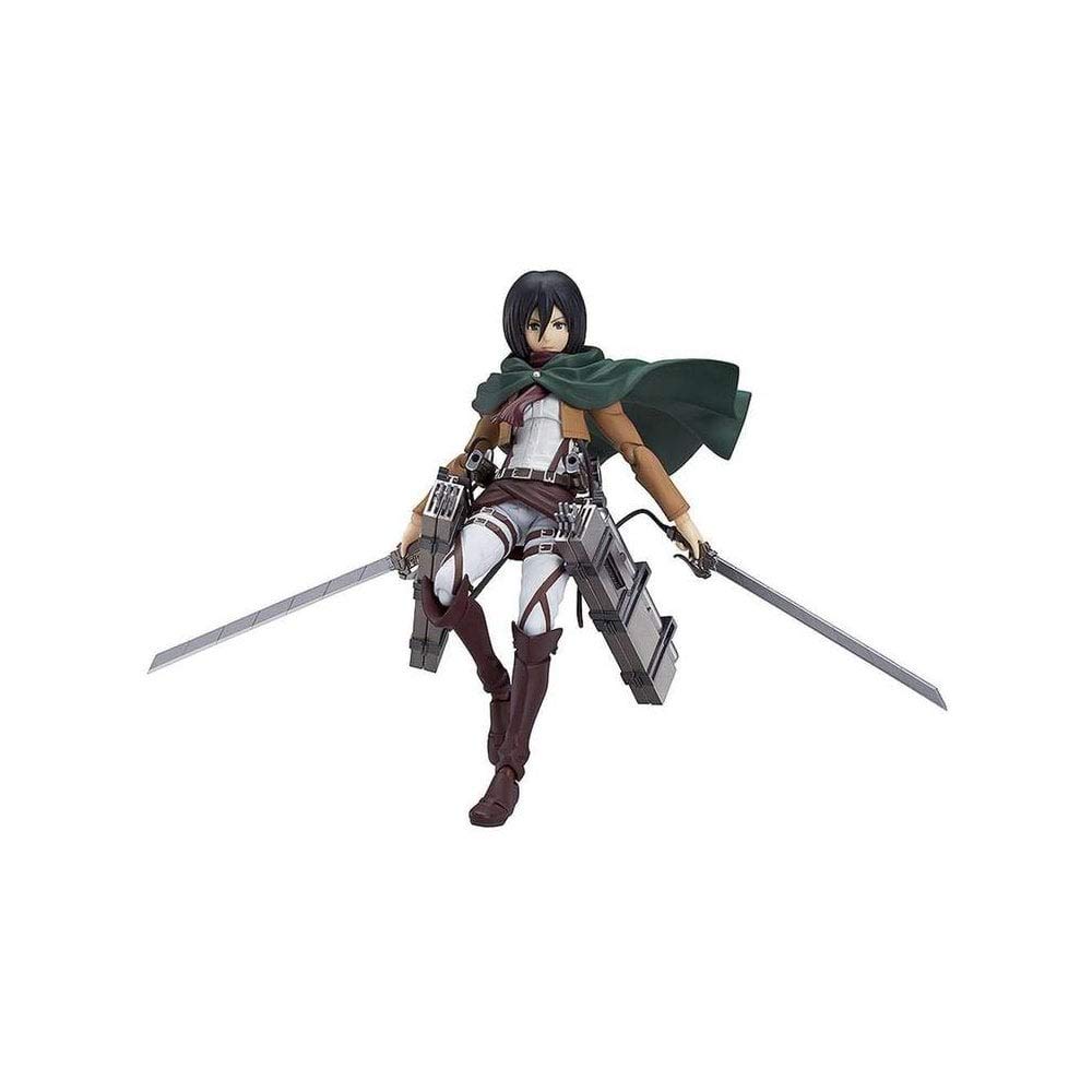 Figma Attack On Titan Mikasa Ackerman Painted Movable (non-scale ABS&PVC Figure)