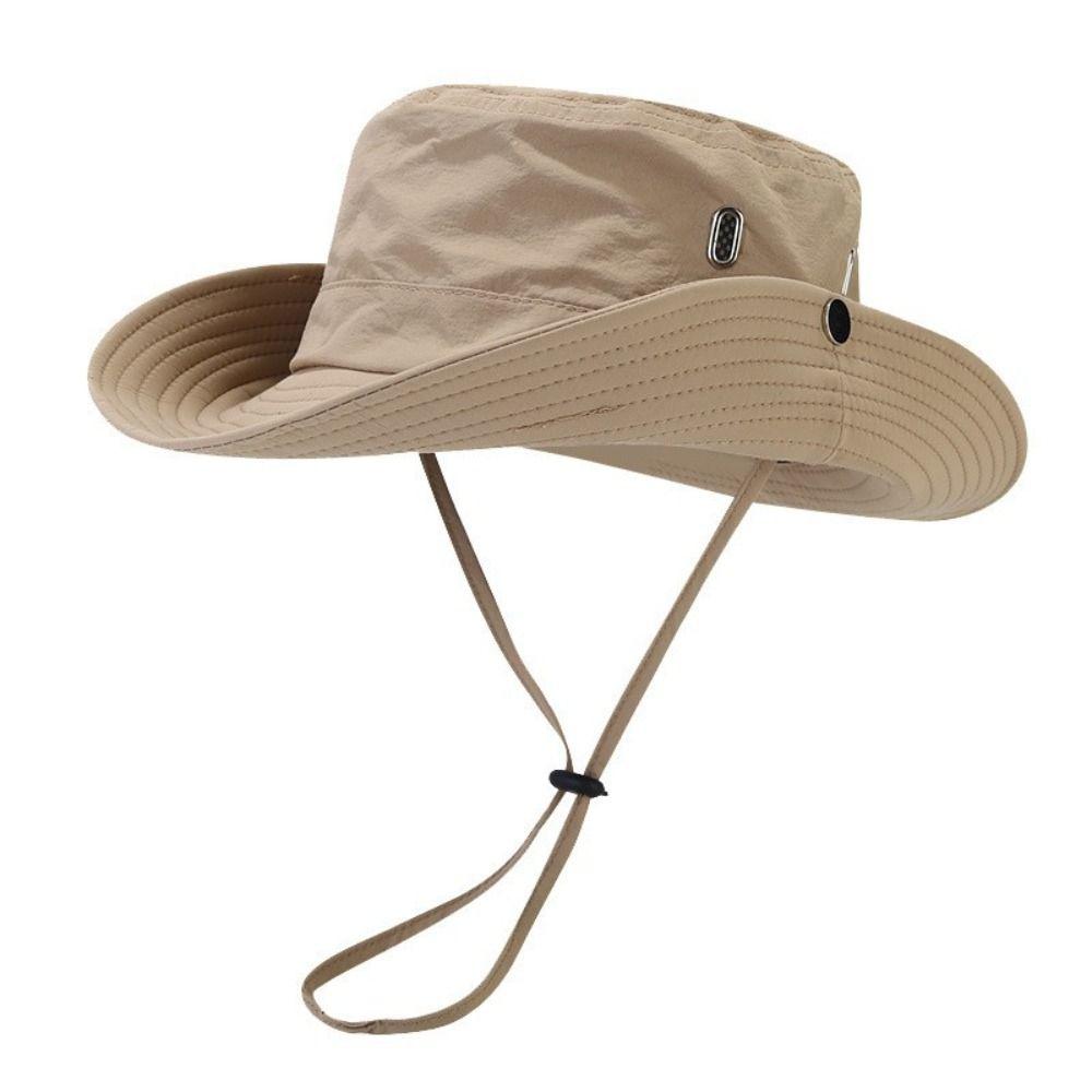 Waterproof Bucket Hat Wide Brim Mountaineering Caps Fashion Fisherman Hat Outdoor