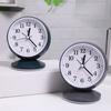 Childrens Bedroom Clock with Quiet Mechanism and Simple Time Display Minimalists Battery Operated Analog Alarm Clock