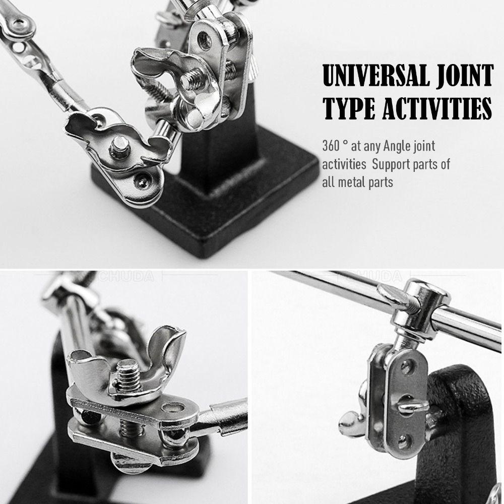 Инструмент Вспомогательный Зажим Третья Рука Подставка Зажим Подставка для Паяльника Держатель для Печатной Платы Вспомогательный Зажим для Сварки